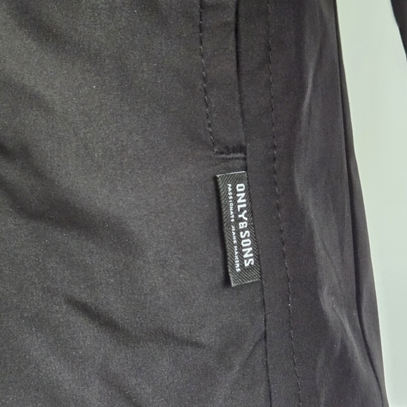 Only & Sons Men's Black Button Up Medium Jacket - Picture 4 of 12